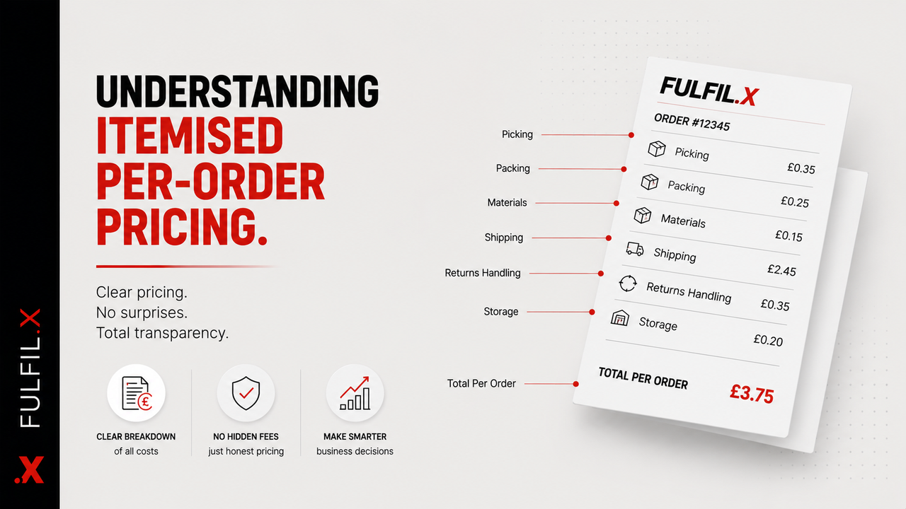 Understanding Itemised Per-Order Pricing