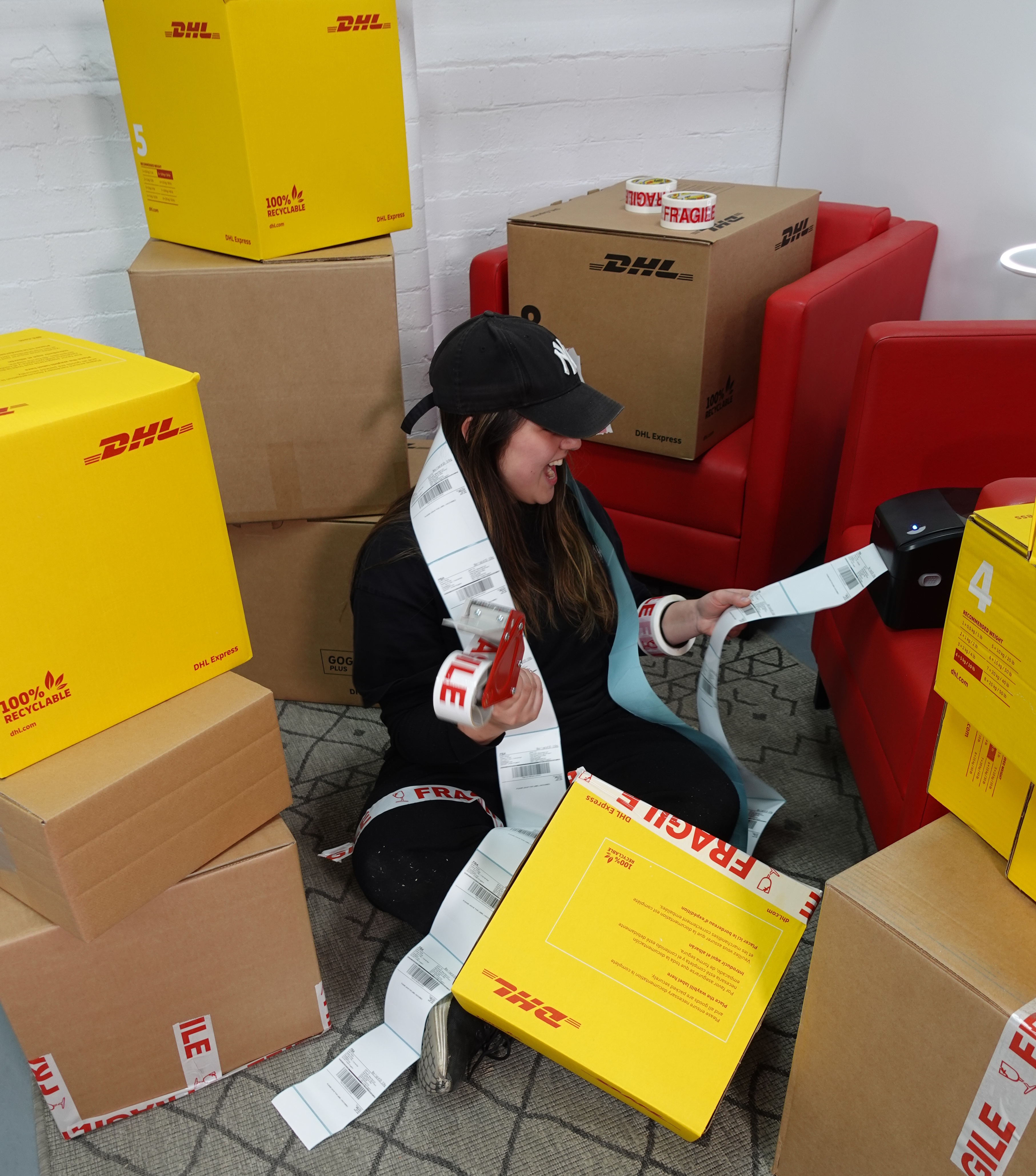 Inside a FULFIL.X fulfilment warehouse