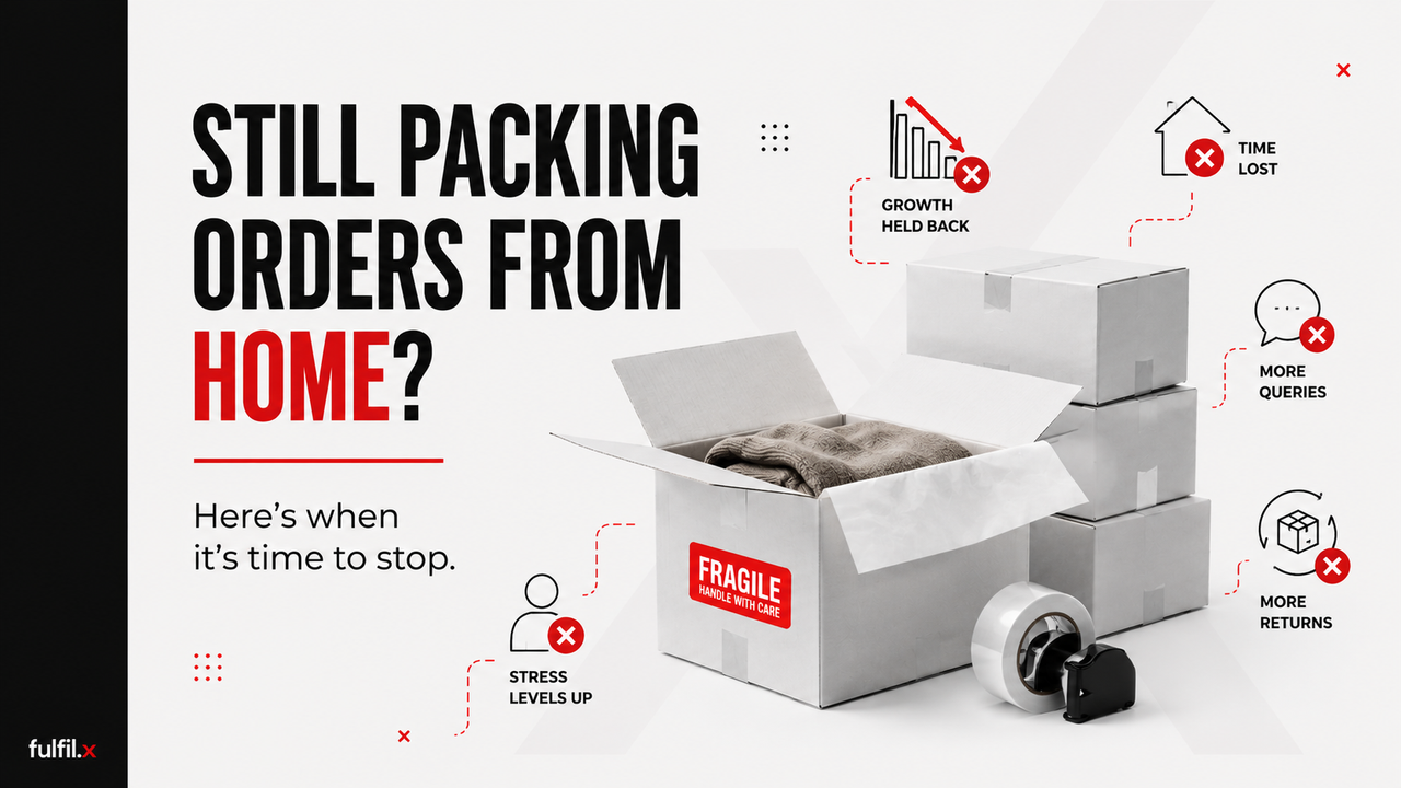 Still Packing Orders From Home? Here's When It's Time to Stop
