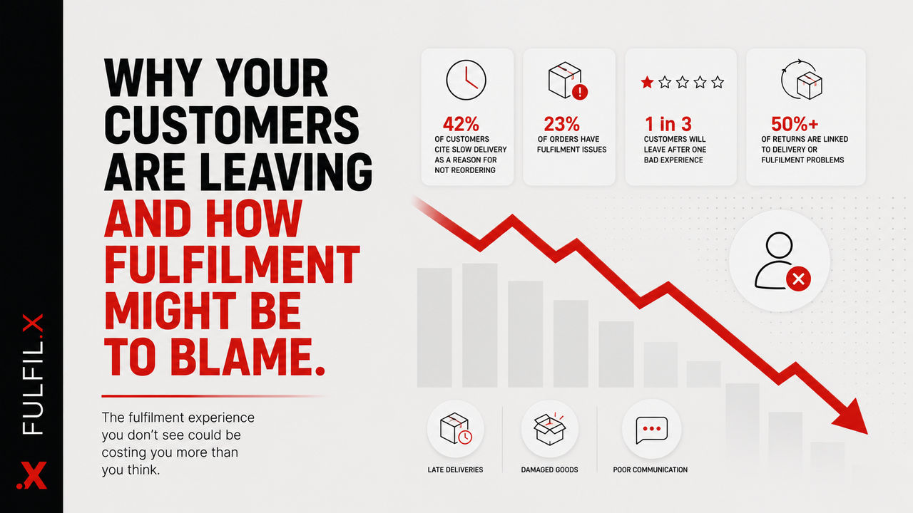 Why Your Customers Are Leaving And How Fulfilment Might Be to Blame