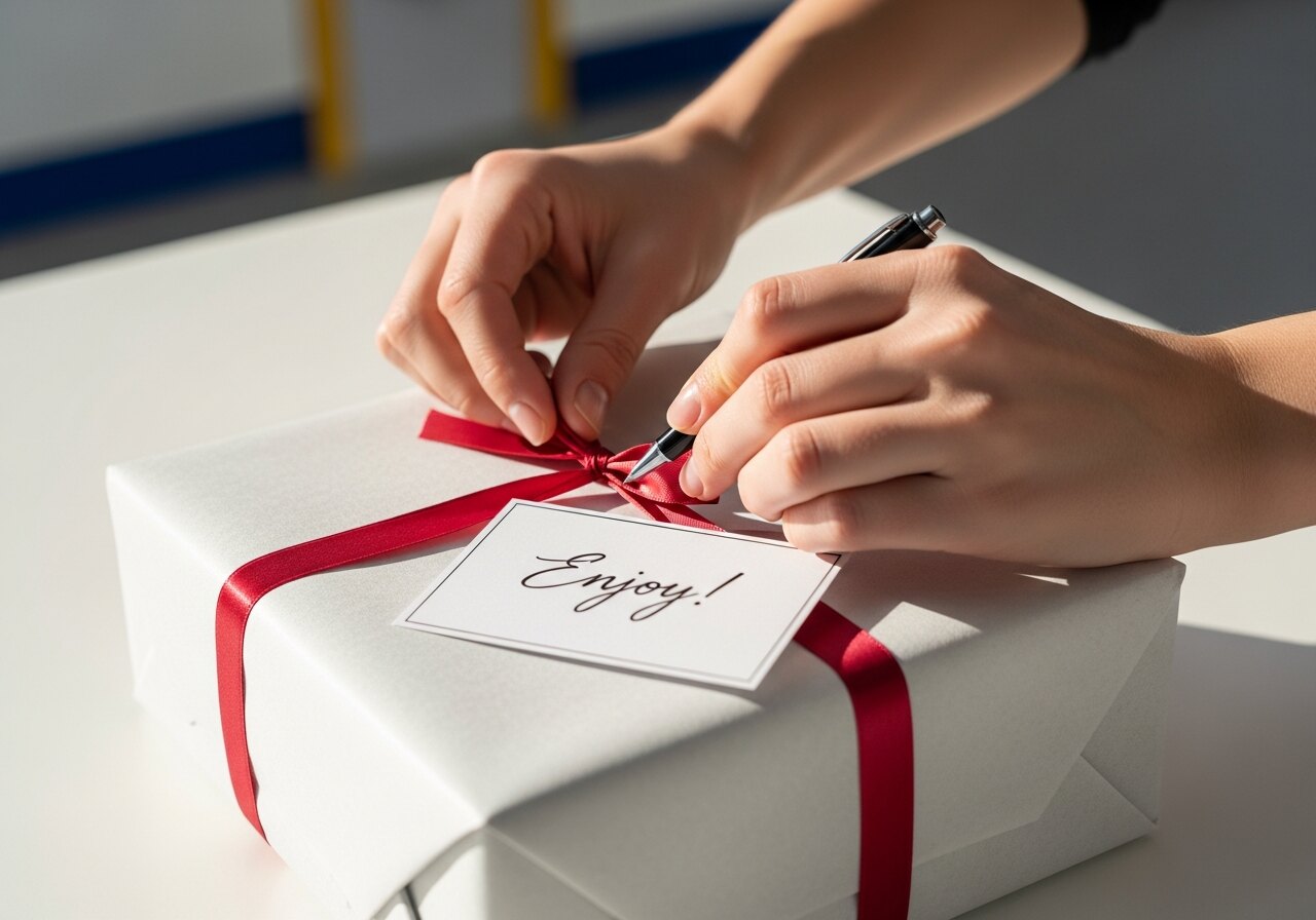 Personalisation: Gifting, Messaging & Wrapping
