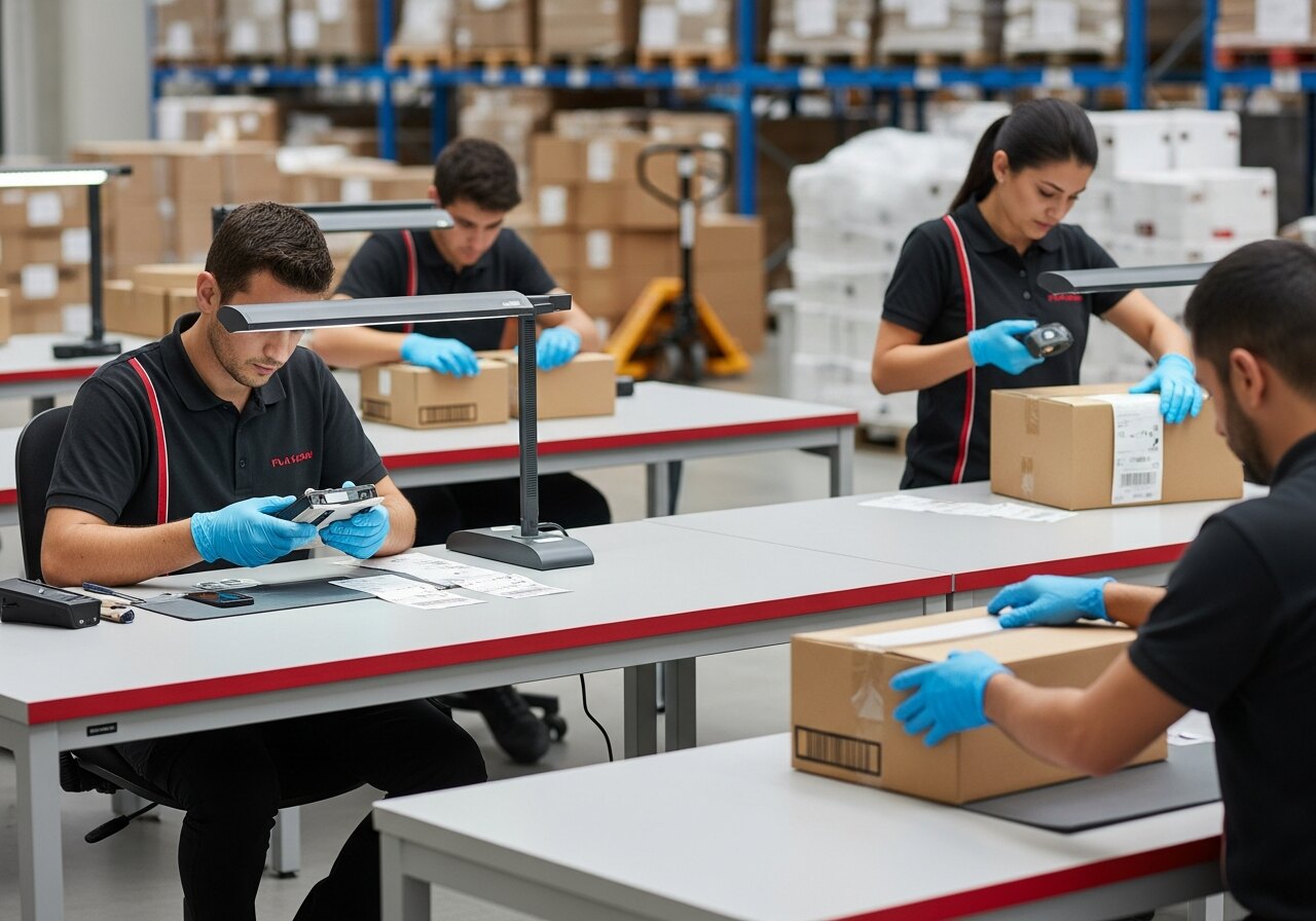 Rework & Quality Control fulfilment service
